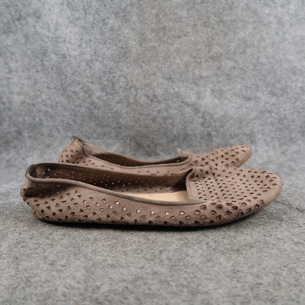 Self Esteem Shoes Womens 6.5 Ballet Flats Casual Fashion Laser Cut Round Toe